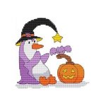 (image for) Halloween Penguin Two